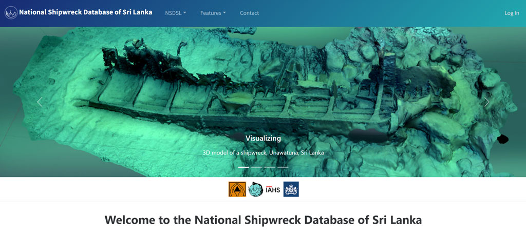 National Shipwreck Database of Sri Lanka